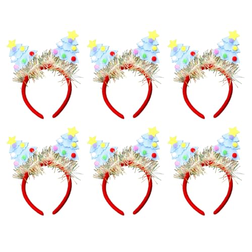 MHADBKH 6Pack Family Gathering Stirnbänder Schulveranstaltung Accessoire Holiday Party Hair Hoop Für Komfortable Saisonale Jubel MHADBKH 6Pack Family Gathering Stirnbänder Schulveranstaltung Accessoire Holiday Party Hair Hoop Für Komfortable Saisonale Jubel von MHADBKH