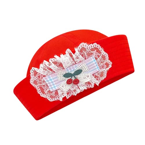 MHADBKH Anspruchsvolle Mädchen-Hüte, künstlerische Jugendmütze, multifunktionaler Hut, trendiger tragbarer Hut für Halloween und Make-up-Partys MHADBKH Anspruchsvolle Mädchen-Hüte, künstlerische Jugendmütze, multifunktionaler Hut, trendiger tragbarer Hut für Halloween und Make-up-Partys von MHADBKH