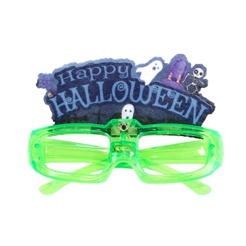 MHADBKH Cool LED Beluminierte Brille Ornament Einzigartige Funkelnde Brille Für Partygänger Bühnenaufführungen Spektakelschmuck MHADBKH Cool LED Beluminierte Brille Ornament Einzigartige Funkelnde Brille Für Partygänger Bühnenaufführungen Spektakelschmuck von MHADBKH