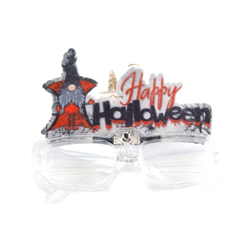 MHADBKH Cool LED Beluminierte Brille Ornament Einzigartige Funkelnde Brille Für Partygänger Bühnenaufführungen Spektakelschmuck MHADBKH Cool LED Beluminierte Brille Ornament Einzigartige Funkelnde Brille Für Partygänger Bühnenaufführungen Spektakelschmuck von MHADBKH