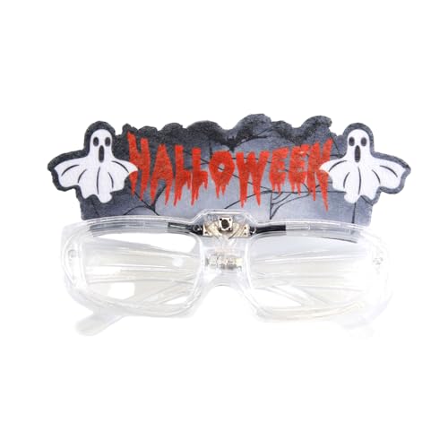 MHADBKH Cool LED Beluminierte Brille Ornament Einzigartige Funkelnde Brille Für Partygänger Bühnenaufführungen Spektakelschmuck MHADBKH Cool LED Beluminierte Brille Ornament Einzigartige Funkelnde Brille Für Partygänger Bühnenaufführungen Spektakelschmuck von MHADBKH