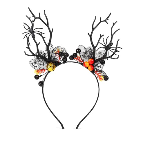 MHADBKH Day Of The Death Hairhoop 3D Skull Headband Stage Props Hair Bands Family Gathering Halloween Headpiece Room Decoration MHADBKH Day Of The Death Hairhoop 3D Skull Headband Stage Props Hair Bands Family Gathering Halloween Headpiece Room Decoration von MHADBKH