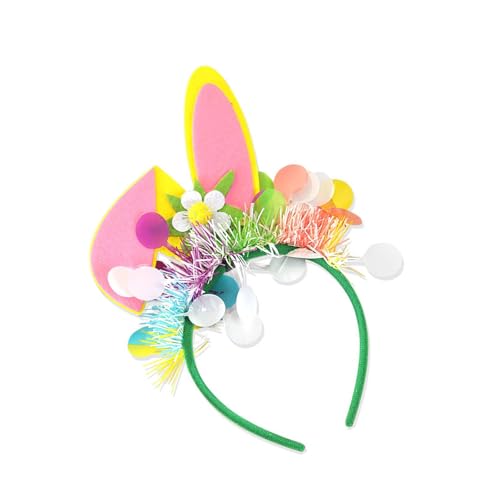 MHADBKH Easters Bunnies Ohren Stirnbänder Mit Blumenkronen Kinder Und Erwachsene Kopfbedeckung Party Kostümzubehör Elastische Bequeme Stirnbänder MHADBKH Easters Bunnies Ohren Stirnbänder Mit Blumenkronen Kinder Und Erwachsene Kopfbedeckung Party Kostümzubehör Elastische Bequeme Stirnbänder von MHADBKH