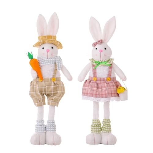 MHADBKH Einzigartige Kaninchenpuppe Bunnies Dekorationen Kaninchen Statuen Einzigartige Figuren Plüsch Bunnies Spielzeug Hinzufügen Festivalatmosphäre MHADBKH Einzigartige Kaninchenpuppe Bunnies Dekorationen Kaninchen Statuen Einzigartige Figuren Plüsch Bunnies Spielzeug Hinzufügen Festivalatmosphäre von MHADBKH