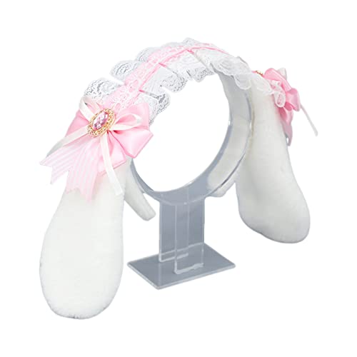 MHADBKH Elegante Falten Spitzen Bogenknotenform Haar Hoop Süß Aufnehmen Fotohalter Halloween Party Kostüm Kopfbedeckung Für Teenager MHADBKH Elegante Falten Spitzen Bogenknotenform Haar Hoop Süß Aufnehmen Fotohalter Halloween Party Kostüm Kopfbedeckung Für Teenager von MHADBKH
