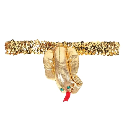 MHADBKH Erwachsene Teenager Cosplay Ägyptische Stirnband Goldene Farbe Haar Hoop Live Broadcast Weihnachtsheiler Halloween Party Kopfstück MHADBKH Erwachsene Teenager Cosplay Ägyptische Stirnband Goldene Farbe Haar Hoop Live Broadcast Weihnachtsheiler Halloween Party Kopfstück von MHADBKH