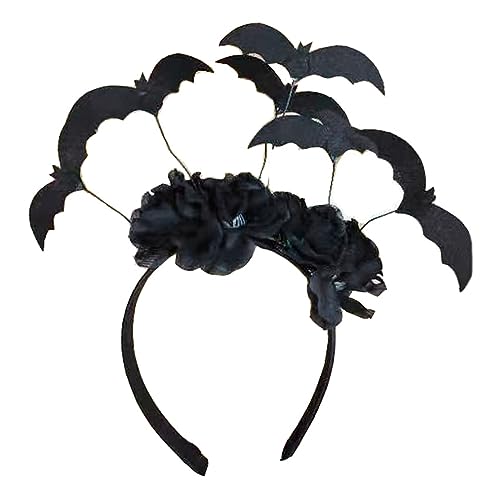 MHADBKH Erwachsene Teenager Stero Stirnband Fledermaus & Form Haar Hoop Halloween Party Kopfstück Frau Mädchen Cosplay Kostüm Haarband MHADBKH Erwachsene Teenager Stero Stirnband Fledermaus & Form Haar Hoop Halloween Party Kopfstück Frau Mädchen Cosplay Kostüm Haarband von MHADBKH