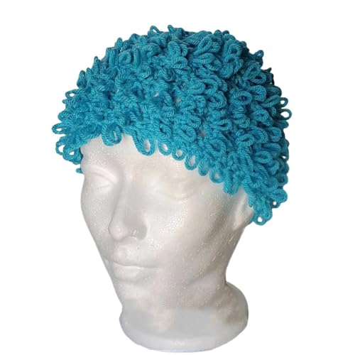 MHADBKH Fashion Perückenhut Für Erwachsene Kinder Lustige Lockige Haarhut Für Cosplay Party Winter Rollenspiel Süßes Kopfschmuck von MHADBKH