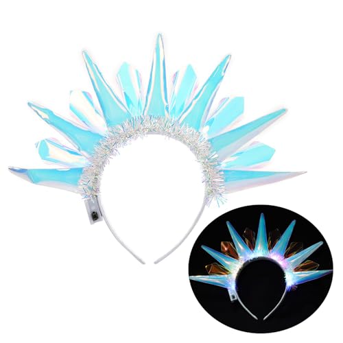 MHADBKH Festival LED Stirnband Für Frauen Farbe Glühen Haarband Themen Party Nachtclub Kopfhochspritzer Halloween Party Headwear Musik Festival Kostüm Haarband MHADBKH Festival LED Stirnband Für Frauen Farbe Glühen Haarband Themen Party Nachtclub Kopfhochspritzer Halloween Party Headwear Musik Festival Kostüm Haarband von MHADBKH