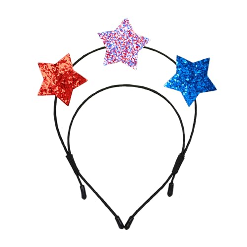 MHADBKH Fivepointed Star Headband Day Props Headpiece Festival Hairhoop Costume Accessories Hairband Photo Headwear MHADBKH Fivepointed Star Headband Day Props Headpiece Festival Hairhoop Costume Accessories Hairband Photo Headwear von MHADBKH