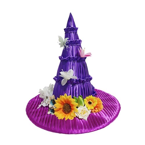 MHADBKH Handgefertigte Hexenhüte Bandagen Spinnen Zauberer Hut Erwachsene Halloween Party für Halloween und besondere Anlässe Partyzubehör MHADBKH Handgefertigte Hexenhüte Bandagen Spinnen Zauberer Hut Erwachsene Halloween Party für Halloween und besondere Anlässe Partyzubehör von MHADBKH