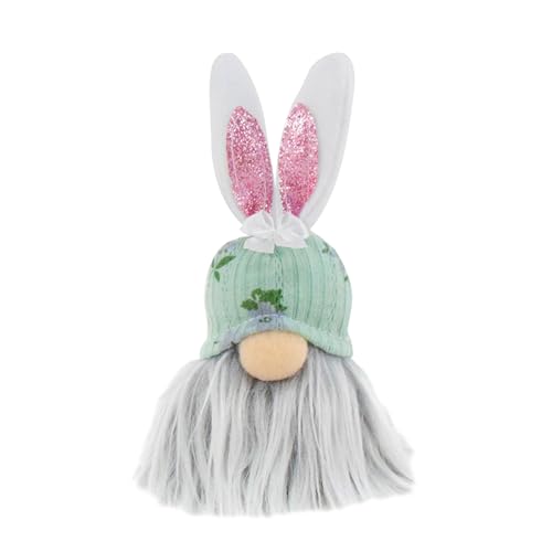 MHADBKH Kaninchenohren Gesicht Weniger Puppen Desktop Dekoration Kaninchen Plüsch Zwerge Spielzeug Home Ornament Frohe MHADBKH Kaninchenohren Gesicht Weniger Puppen Desktop Dekoration Kaninchen Plüsch Zwerge Spielzeug Home Ornament Frohe von MHADBKH