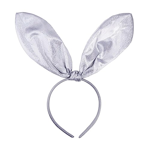 MHADBKH Kaninchenohren Stirnband Für Frauen Mädchen Süßes Ohrkopf Kopfbefugnis Favor Kostüm Accessoire Für Halloween Weihnachten von MHADBKH