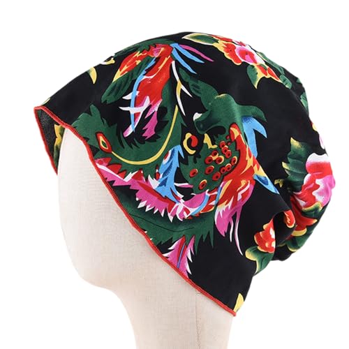 MHADBKH Kopfbedeckung Blumenmützen Festliche Kopfverpackung Neujahr Nordost Großer Turban Für Erwachsene Kreative Farbenfrohe Kopfbedeckung MHADBKH Kopfbedeckung Blumenmützen Festliche Kopfverpackung Neujahr Nordost Großer Turban Für Erwachsene Kreative Farbenfrohe Kopfbedeckung von MHADBKH