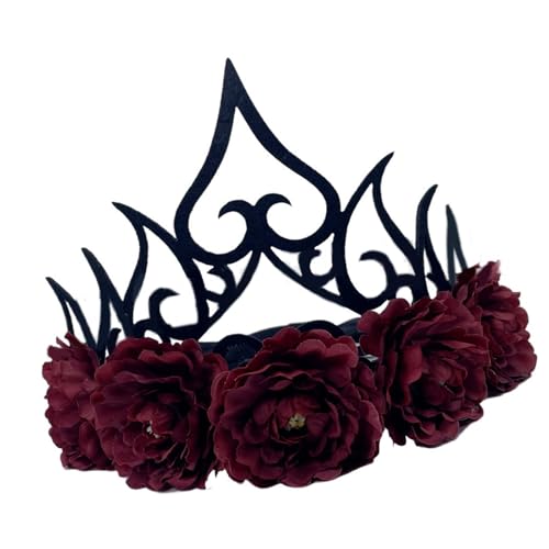 MHADBKH Künstliche Kopfbedeckung Dynamische Farbe Kopfschmuck Verstellbare Hochzeit Kopfbedeckung Für Frauen Mädchen Dekoration MHADBKH Künstliche Kopfbedeckung Dynamische Farbe Kopfschmuck Verstellbare Hochzeit Kopfbedeckung Für Frauen Mädchen Dekoration von MHADBKH