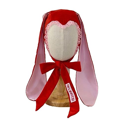 MHADBKH Mädchen Kaninchen Horn Ohren Horn Kaninchen Geschenke Warmes Halloween Erwachsene Kinder Horn Ohren Halloween Foto Requisiten von MHADBKH
