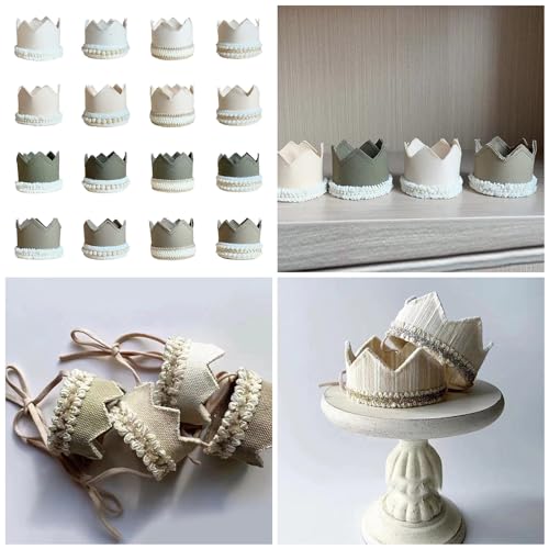 MHADBKH Perle Crown Fotografie Requisiten Krone Kinder Fotoshooting Accessoires Geburtstagsfeier Kronenstück Kopfbedeckung MHADBKH Perle Crown Fotografie Requisiten Krone Kinder Fotoshooting Accessoires Geburtstagsfeier Kronenstück Kopfbedeckung von MHADBKH