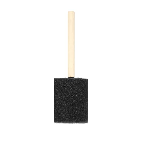 MHADBKH Schaumstoff-Pinsel mit Holzgriff für Bastelprojekte und Kunstbedarf, Malpinsel für Heimdekoration, Kunst und Zubehör MHADBKH Schaumstoff-Pinsel mit Holzgriff für Bastelprojekte und Kunstbedarf, Malpinsel für Heimdekoration, Kunst und Zubehör von MHADBKH