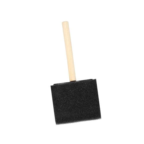 MHADBKH Schaumstoff-Pinsel mit Holzgriff für Bastelprojekte und Kunstbedarf, Malpinsel für Heimdekoration, Kunst und Zubehör MHADBKH Schaumstoff-Pinsel mit Holzgriff für Bastelprojekte und Kunstbedarf, Malpinsel für Heimdekoration, Kunst und Zubehör von MHADBKH