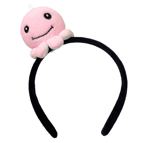MHADBKH Schönes Marine Thema Plüsch Stirnband Cartoon Hairhoop Frauen Gesicht Wäsche Haarband Geburtstag Kopfstück Accessoires von MHADBKH