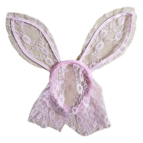 MHADBKH Süße Mädchen Hasen Kaninchen Ohr Hair Hoop Party Kostüm Langes Ohr Hasen Mit Zartem Spitzenschleier Masquerade Prom Prom MHADBKH Süße Mädchen Hasen Kaninchen Ohr Hair Hoop Party Kostüm Langes Ohr Hasen Mit Zartem Spitzenschleier Masquerade Prom Prom von MHADBKH