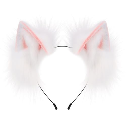 MHADBKH Teenager Cosplay Füchse Ohrform Haarband Plüsch Hair Hoop Make Up Maskerades Party Musikfestivals Rollenspiele Kopfbedeckungen MHADBKH Teenager Cosplay Füchse Ohrform Haarband Plüsch Hair Hoop Make Up Maskerades Party Musikfestivals Rollenspiele Kopfbedeckungen von MHADBKH