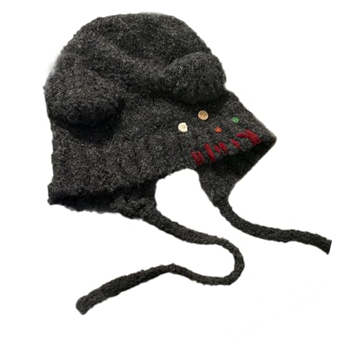 MHADBKH Übergroßer Bärenhut Mit Ohr Mit Festfarb Ski Pelzhut Cartoon Foto Requisiten Freien Head Wrap Für Halloween MHADBKH Übergroßer Bärenhut Mit Ohr Mit Festfarb Ski Pelzhut Cartoon Foto Requisiten Freien Head Wrap Für Halloween von MHADBKH