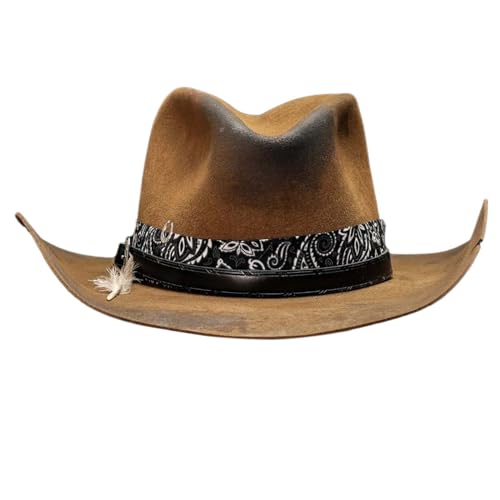 MHADBKH Woll Fedoras Für Erwachsene Bühnenausführungen Themen Party Kostüm Maskeraden Dress Up Unisex Rollenspiele MHADBKH Woll Fedoras Für Erwachsene Bühnenausführungen Themen Party Kostüm Maskeraden Dress Up Unisex Rollenspiele von MHADBKH