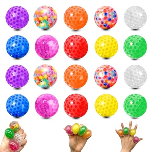 MHDUYEG 20 Stück Mini Stressball Antistressball Anti Stress Bälle Kinder Stressball Erwachsene Unisex 3+ Jahre - Alle Altersklassen, Various MHDUYEG 20 Stück Mini Stressball Antistressball Anti Stress Bälle Kinder Stressball Erwachsene Unisex 3+ Jahre - Alle Altersklassen, Various von MHDUYEG