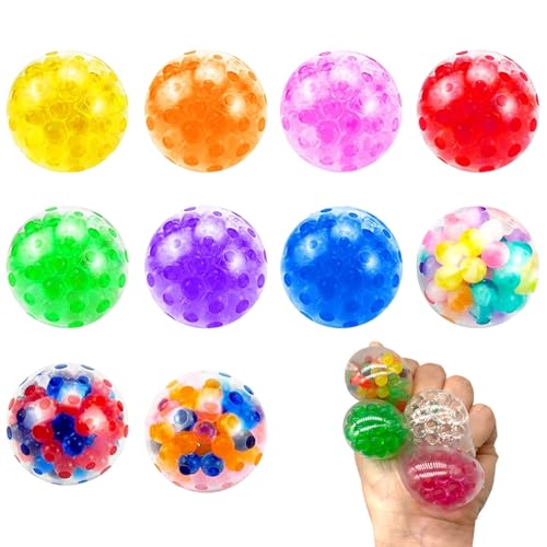 MHDUYEG Mini Stressball, 10 Stück Antistressball, Anti Stress Bälle, Stressball Erwachsene, Stressball Kinder, Antistressball Kinder, Anti Stress Bälle Kinder, Wutball für Kinder MHDUYEG Mini Stressball, 10 Stück Antistressball, Anti Stress Bälle, Stressball Erwachsene, Stressball Kinder, Antistressball Kinder, Anti Stress Bälle Kinder, Wutball für Kinder von MHDUYEG