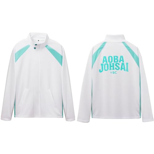 Aoba Johsai Oikawa Toru Cosplay Volleyball-Kostüm Mantel High School Sportbekleidung Uniform Sport Karneval Party Outfit Aoba Johsai Oikawa Toru Cosplay Volleyball-Kostüm Mantel High School Sportbekleidung Uniform Sport Karneval Party Outfit von MIAOCOS
