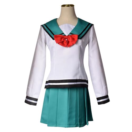 MIAOCOS Anime Teruhashi Kokomi JK Schuluniform Cosplay Kostüme Outfit Komplettes Set Karneval Party Halloween MIAOCOS Anime Teruhashi Kokomi JK Schuluniform Cosplay Kostüme Outfit Komplettes Set Karneval Party Halloween von MIAOCOS