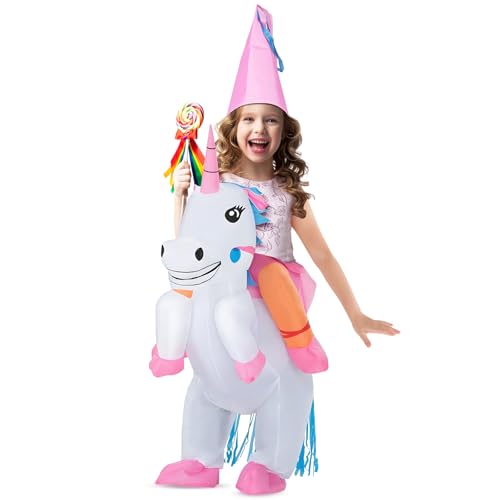 MIAOKE Magisches Einhornkostüm | Aufblasbar & Fantasievoll | Highlight für Geburtstage, Cosplay, Weihnachtsfeier, Fantasy-Events MIAOKE Magisches Einhornkostüm | Aufblasbar & Fantasievoll | Highlight für Geburtstage, Cosplay, Weihnachtsfeier, Fantasy-Events von MIAOKE