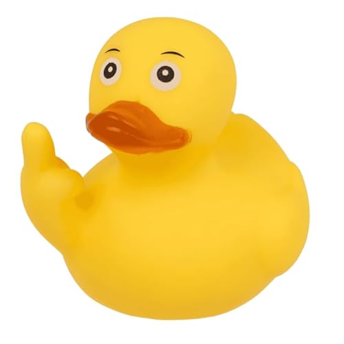 Badeente aus Gummi – Ente fürs Auto, wasser- und schmutzabweisend, ideal für das Baden des Babys, ab 6 Monaten, EU-zertifiziert Badeente aus Gummi – Ente fürs Auto, wasser- und schmutzabweisend, ideal für das Baden des Babys, ab 6 Monaten, EU-zertifiziert von MIBANDERA