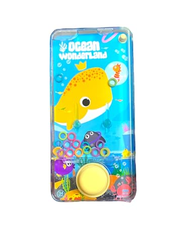 Mini-Wasserspiele, Ringwasserspiele für Mädchen und Jungen, Reisespiel, Aguaplay, Water Geme. Aqua Play (Gelbe Kugel) von MIBANDERA
