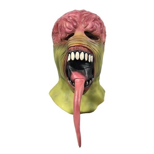 MIBUTOO Halloween Latex Maske Rollenspiel Maske von MIBUTOO