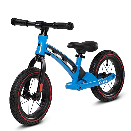 Micro Mobility GB0032 Micro Balance Bike Deluxe Laufrad, Schwarz-Blau von MICRO