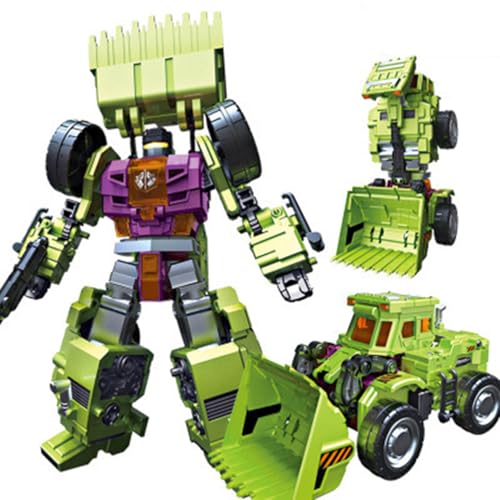 Transform Spielzeug, Sechs In Einem Action Puppen, Kombiniertes Jungenspielzeug, Ingenieurautos, Kinder-Kombinationsspiele, Für Kinder Ab Zwölf Jahren Und Erwachsene-F von MICToy