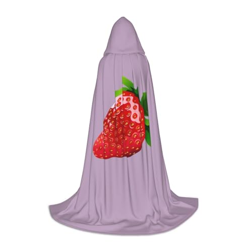 MIEKGPS Erdbeer-Clipart-Druck, kleiner Kapuzenumhang, Halloween-Kostüm, Umhang, Halloween, Cosplay, Hexe MIEKGPS Erdbeer-Clipart-Druck, kleiner Kapuzenumhang, Halloween-Kostüm, Umhang, Halloween, Cosplay, Hexe von MIEKGPS