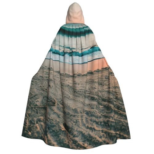 MIEKGPS Großer Kapuzenumhang mit Sonnenuntergang am Strand, Halloween-Kostüm, langer Umhang für Erwachsene, Damen, Herren MIEKGPS Großer Kapuzenumhang mit Sonnenuntergang am Strand, Halloween-Kostüm, langer Umhang für Erwachsene, Damen, Herren von MIEKGPS