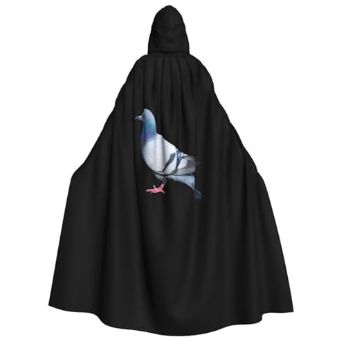 MIEKGPS Großer Umhang mit Taubenmuster, Halloween-Kostüm, langer Robe, Umhang für Erwachsene, Damen, Herren MIEKGPS Großer Umhang mit Taubenmuster, Halloween-Kostüm, langer Robe, Umhang für Erwachsene, Damen, Herren von MIEKGPS