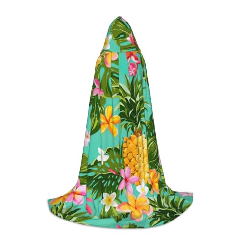 MIEKGPS Kapuzenumhang mit tropischer Frucht, Ananas, klein, Halloween-Kostüm, Umhang, Halloween, Cosplay, Hexe MIEKGPS Kapuzenumhang mit tropischer Frucht, Ananas, klein, Halloween-Kostüm, Umhang, Halloween, Cosplay, Hexe von MIEKGPS