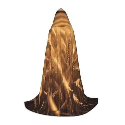 MIEKGPS Weizenfelddruck, kleiner Kapuzenumhang, Halloween-Kostüm, Robe, Umhang, Halloween, Cosplay, Hexe MIEKGPS Weizenfelddruck, kleiner Kapuzenumhang, Halloween-Kostüm, Robe, Umhang, Halloween, Cosplay, Hexe von MIEKGPS