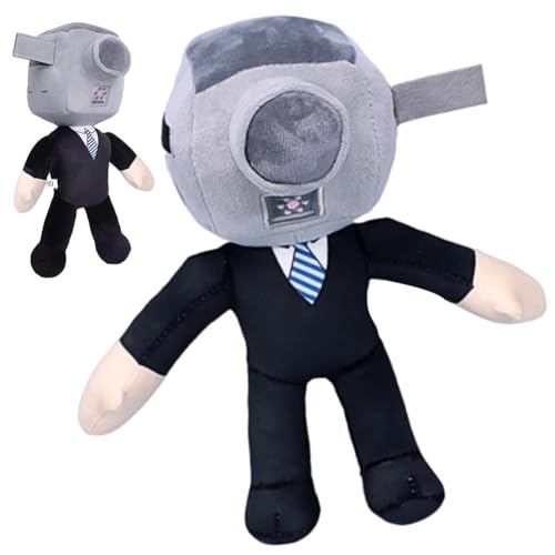 MIFKLMV 26 cm Toilet Plüschtier, Cameraman Figuren Kuscheltier, Kreatives Cameraman Plüschtier für Spiele Fans, Lustige und Einzigartige Gefüllte Puppen, Geburtstagsgeschenke für Kinder B MIFKLMV 26 cm Toilet Plüschtier, Cameraman Figuren Kuscheltier, Kreatives Cameraman Plüschtier für Spiele Fans, Lustige und Einzigartige Gefüllte Puppen, Geburtstagsgeschenke für Kinder B von MIFKLMV