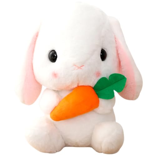 MIFKLMV Bunny Stofftier, Ostern Hase Plüschtier, Puppe Stofftier Plüschtier Kissen Karotte Hase Umarmungskissen Plüsch, Hasen Kissen-Stofftier, für Kinder und Erwachsene Geburtstagsgeschenk (22cm) MIFKLMV Bunny Stofftier, Ostern Hase Plüschtier, Puppe Stofftier Plüschtier Kissen Karotte Hase Umarmungskissen Plüsch, Hasen Kissen-Stofftier, für Kinder und Erwachsene Geburtstagsgeschenk (22cm) von MIFKLMV