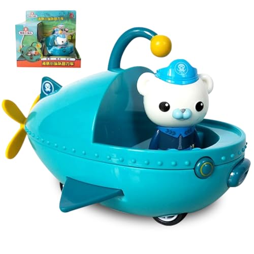 MIFKLMV Oktonauten Ozean Autos Spielzeug Cartoon Anime Fahrzeugspielzeug Ozean Fahrzeug Spielzeugfahrzeug Autos Geburtstagsgeschenk für Kinder Jungen Mädchen ab 3 Jahren-A von MIFKLMV
