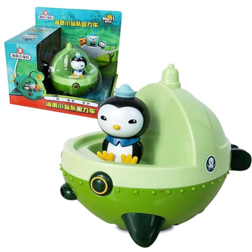 MIFKLMV Ozean Autos Spielzeug Cartoon Anime Fahrzeugspielzeug Oktonauten Spielzeug Ozean Fahrzeug Spielzeugfahrzeug Autos Geburtstagsgeschenk für Kinder Jungen Mädchen ab 3 Jahren-B von MIFKLMV