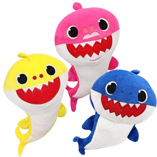 MIFKLMV Shark Plüschtier Spielzeug, Shark Kuscheltier, Weich Plüsch Spielzeug, Plüschfigur, Kinderspielzeug für Kinder Mädchen Jungen Bett Dekor Themed Geburtstag Party Supplies von MIFKLMV