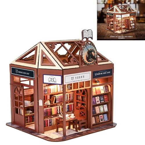 3D-Holzpuzzle for Erwachsene, Modellbausätze for Tierhandlungen, mechanische Steampunk-Puzzles for Selberbauen aus Holz, DIY-Schreibtischdekoration for Uns(B) von MIGEDY