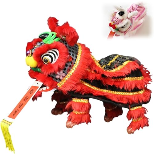 Handpuppe mit Schnüren und Stab, asiatische Figur, Puppe, tragbar, Basteln for Partys, Kinder, Frühlingsfest, Geschenke, sehr lustig(Black) von MIGEDY